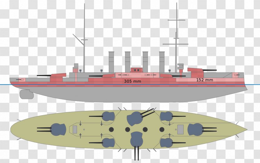 Battleship HMS Dreadnought Navy - Gunboat - Ship Transparent PNG