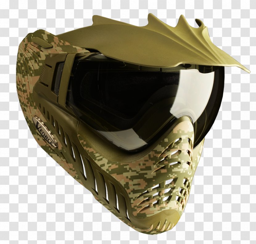 Paintball Guns Goggles Equipment Camouflage - Personal Protective - Digicam Transparent PNG