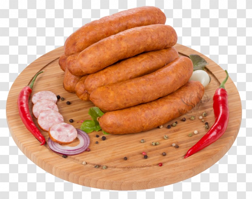 Kaszanka Delicatessen Weisswurst Ham Krakowska - Food Transparent PNG