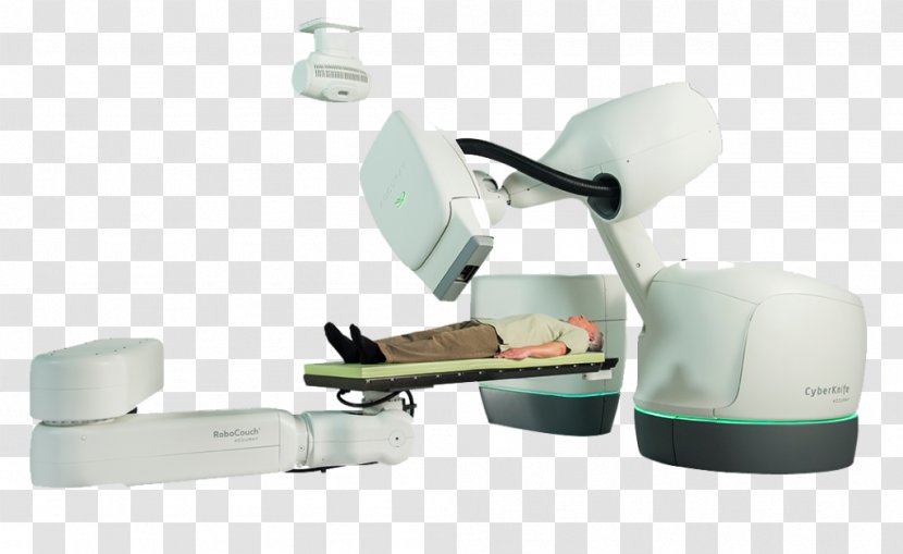 Cyberknife Stereotactic Radiation Therapy Radiosurgery - Linear Particle Accelerator - Robot Transparent PNG