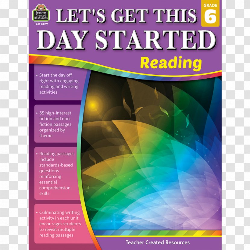 Let's Get This Day Started: Reading Grade 6 Paper Graphic Design - Art - Laugh Transparent PNG