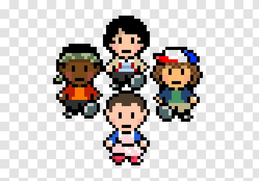 Pixel Art Television Show Stranger Things - Season 2 - EBoyOthers Transparent PNG
