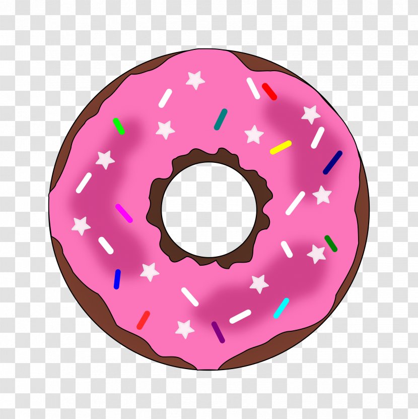 Doughnut Icing Icon Clip Art - Sprinkles - Donut Transparent PNG