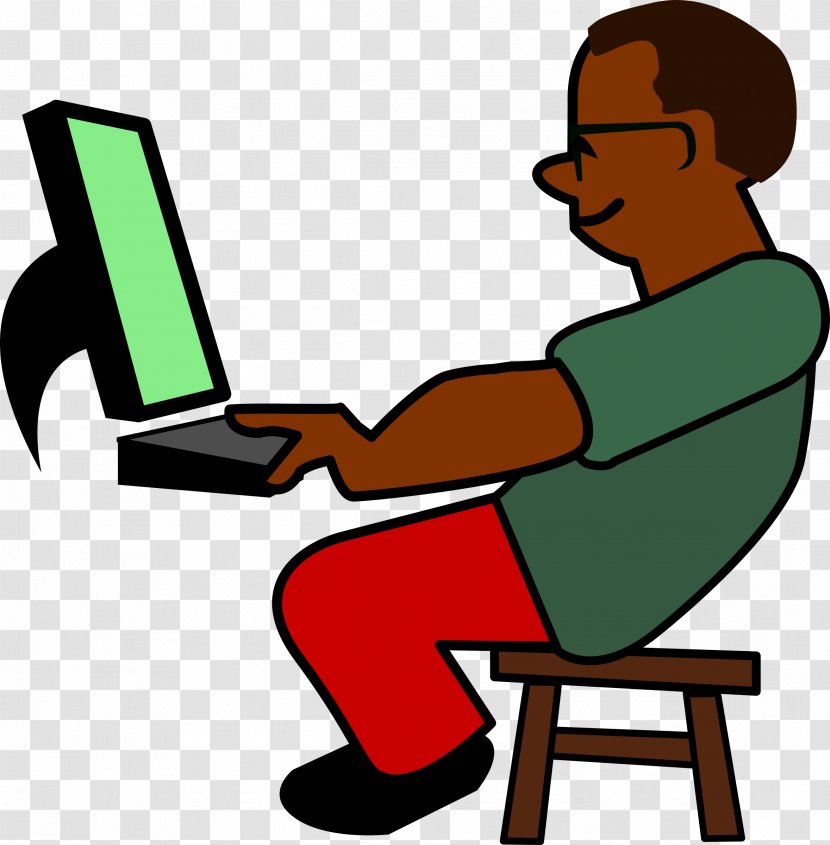 Programmer Computer Programming Clip Art - Free Content - Man Cliparts Transparent PNG