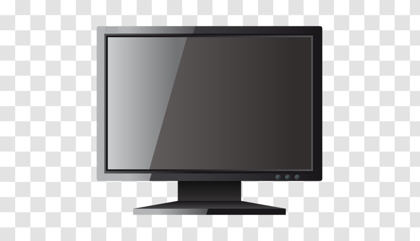 LCD Television Computer Monitors Clip Art - Flat Panel Display Transparent PNG