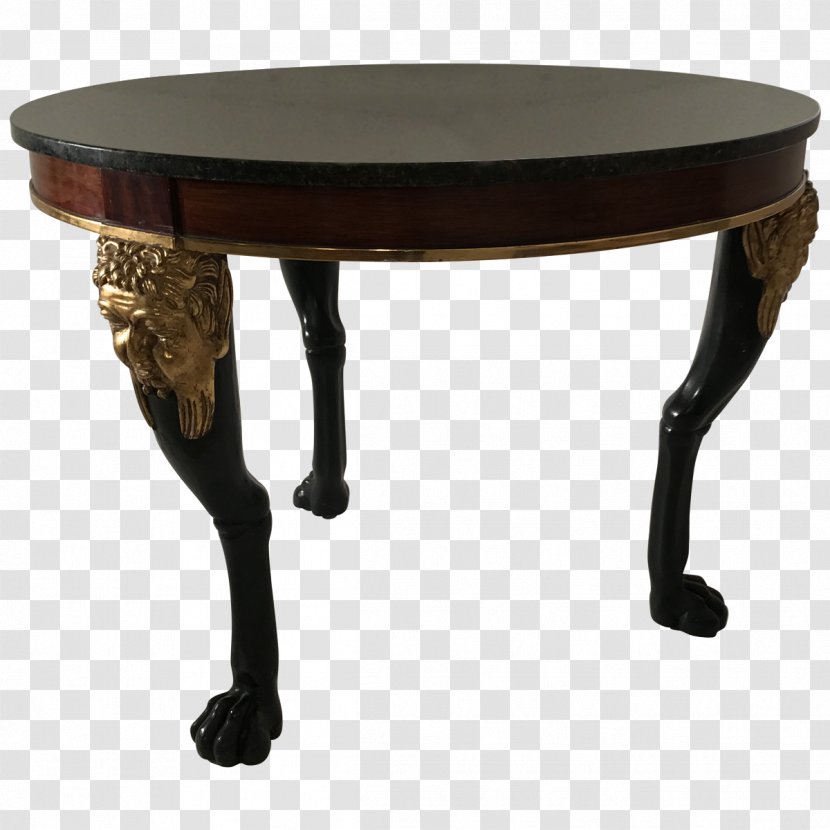 Georgian Era Architecture Table English Furniture - Regency - Three Legged Transparent PNG