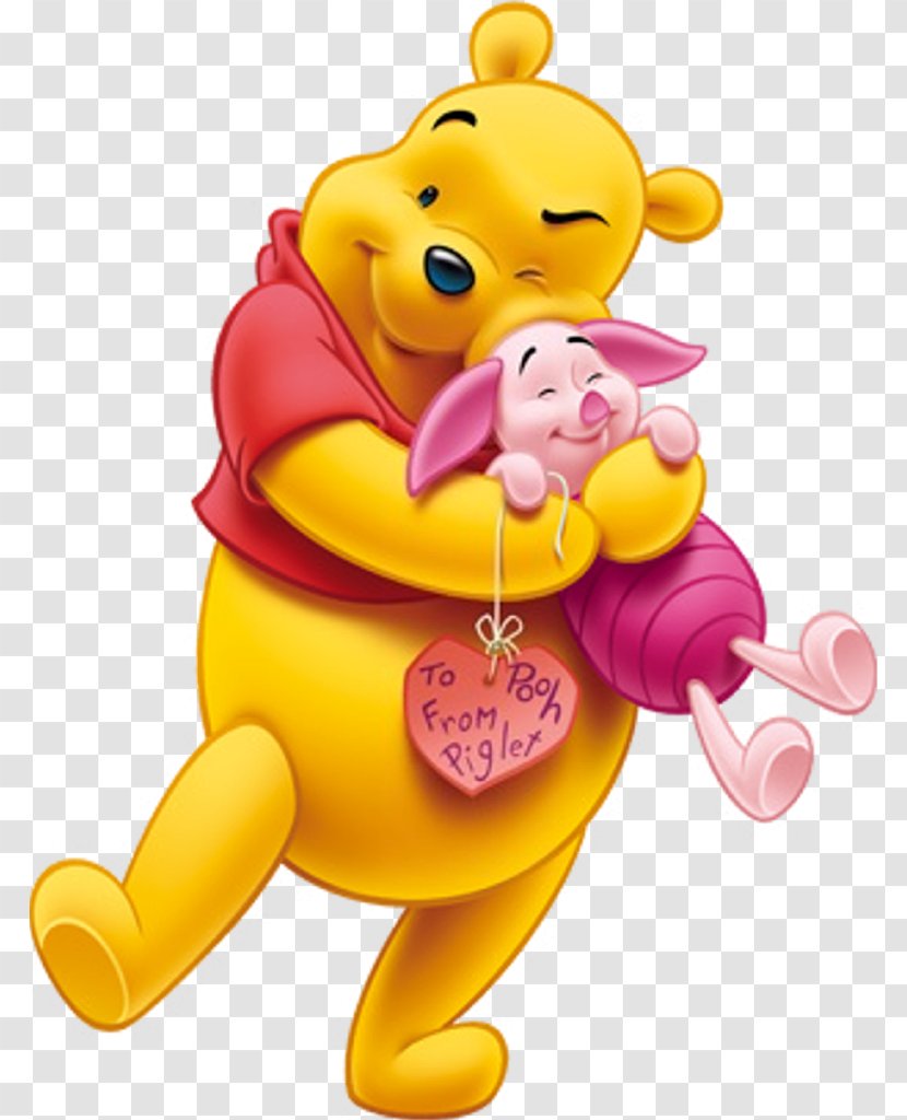 Winnie The Pooh Piglet Eeyore Winnie-the-Pooh Valentine's Day - Tree - Walrus Transparent PNG