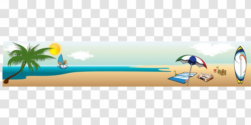 Black Sea Euclidean Vector Beach Pixabay - Summer Transparent PNG