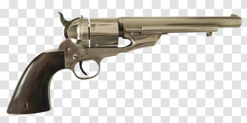 Weapon Revolver Gun Trigger Colt Army Model 1860 - Air - Western Cowboy Transparent PNG