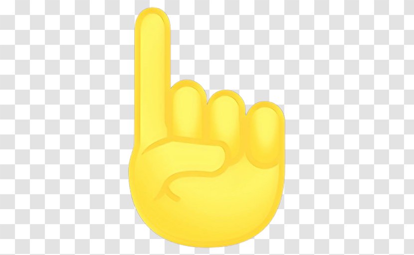 Yellow Finger Hand Gesture Thumb Transparent PNG