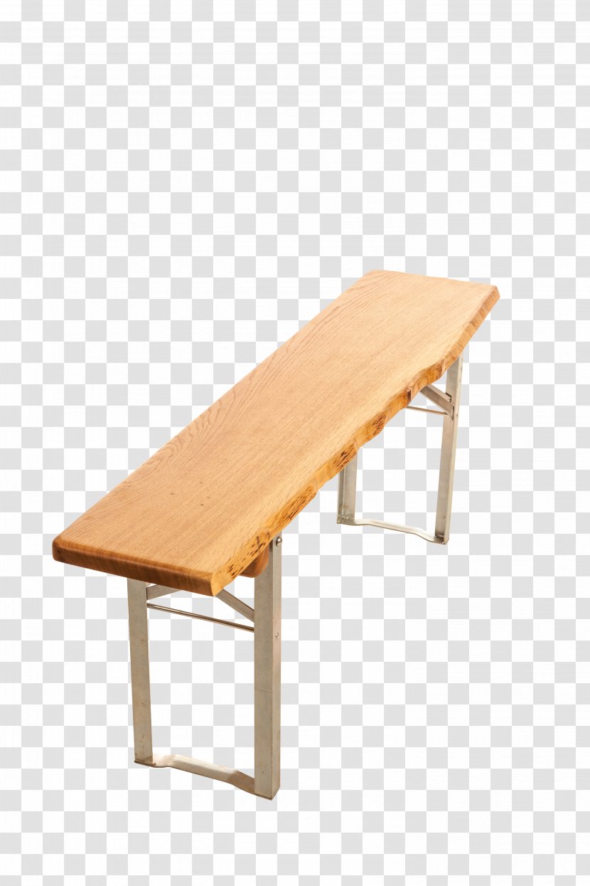 Bench Bank Industrial Design Oak - Wood - Teller Transparent PNG