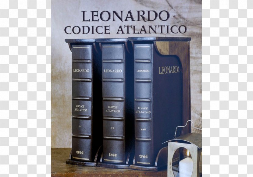 Codex Atlanticus Biblioteca Ambrosiana Book Facsimile Mechanics - Leonardo Da Vinci Transparent PNG