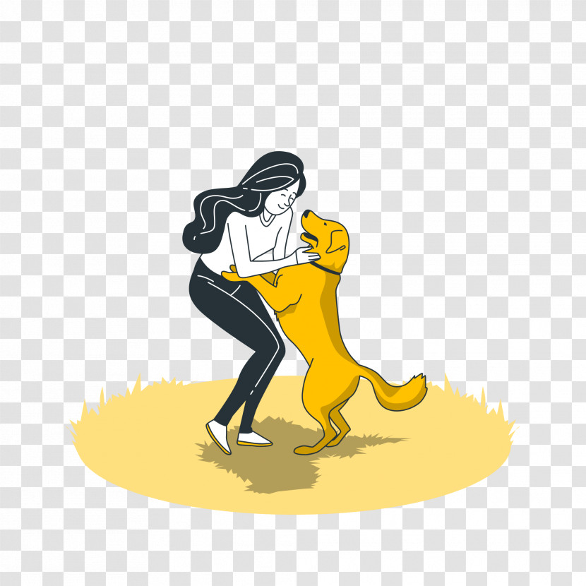Dog Shoe Cartoon Yellow Character Transparent PNG