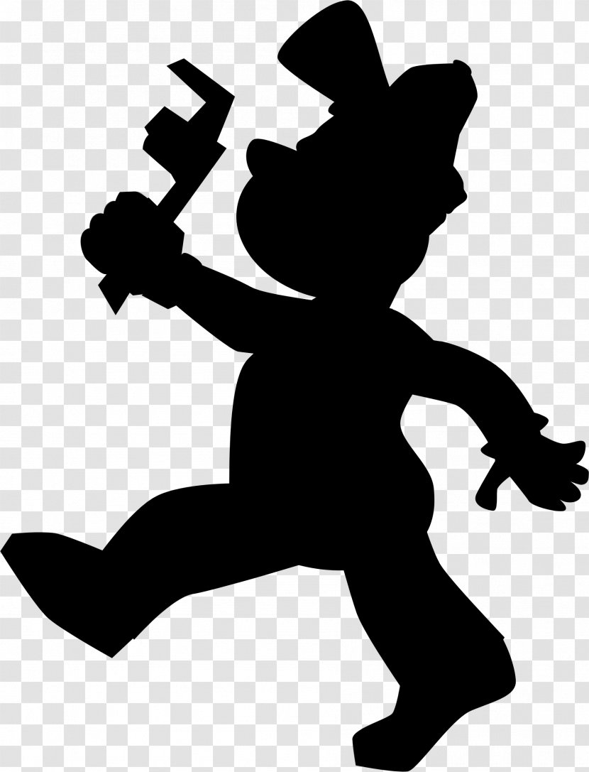 Human Behavior Clip Art Character Silhouette - Black M Transparent PNG