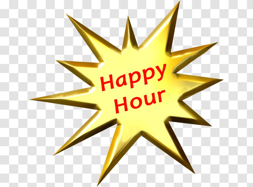 Stock Photography Royalty-free Clip Art - Yellow - Happy Hour Transparent PNG