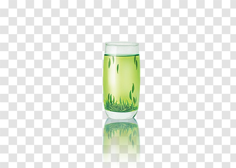 Green Tea Glass - Drinkware Transparent PNG