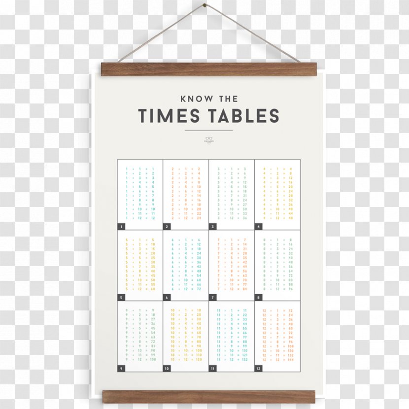 Calendar Line Font - Wooden Hanger Transparent PNG