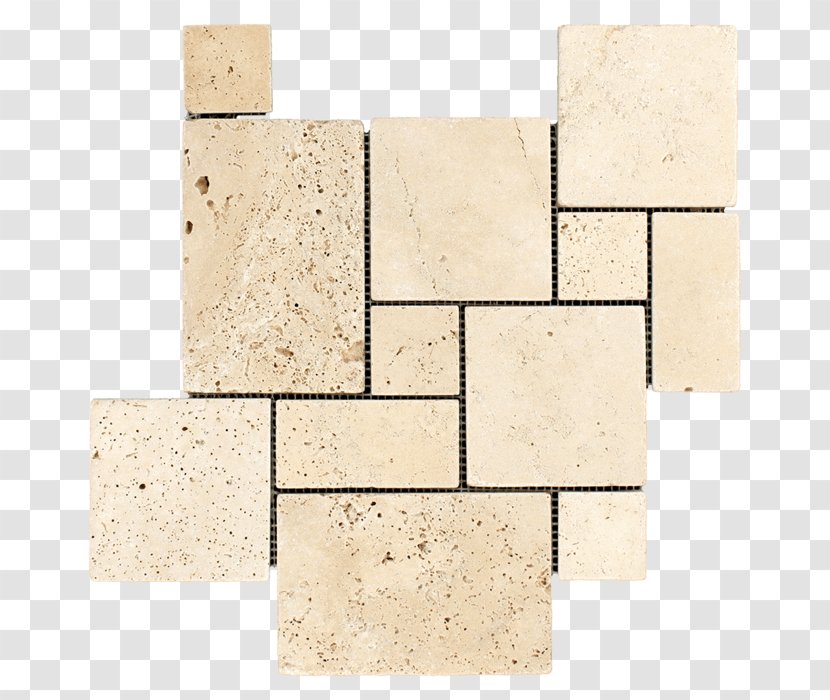 Floor Mosaic Tile Pavement Marble - Stone Transparent PNG