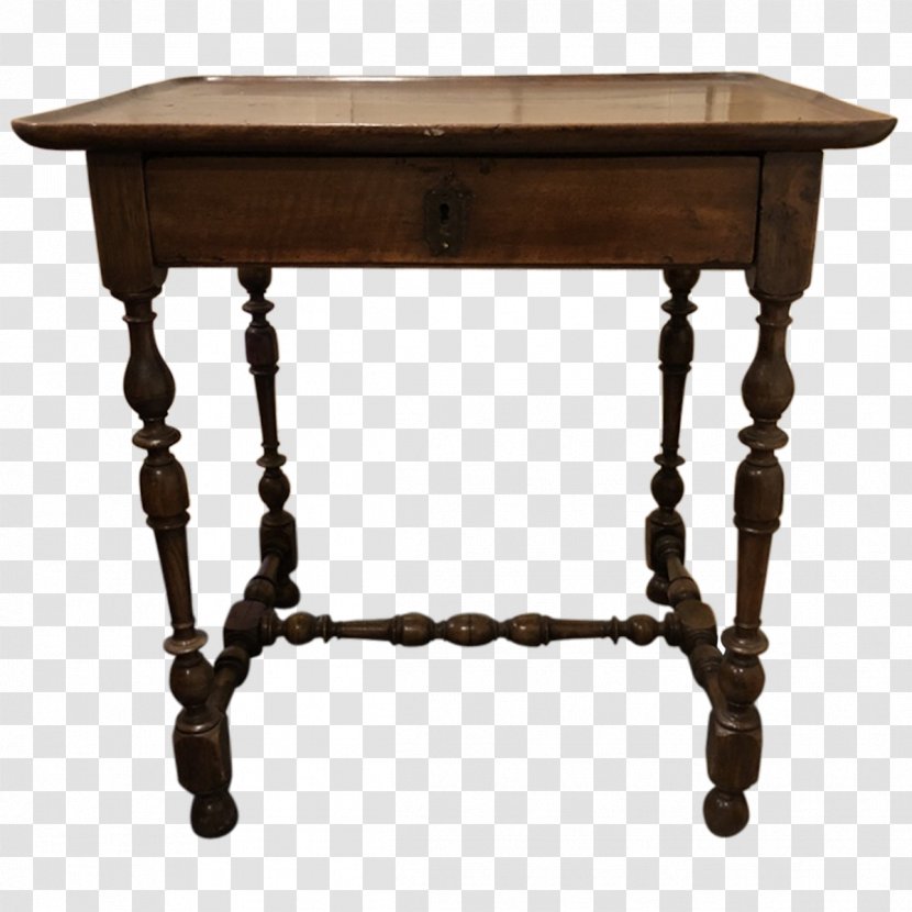 Bedside Tables Furniture Antique Writing Table - Spindle - Wood Transparent PNG