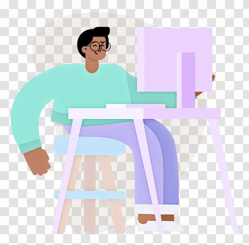 Working Work Desk Transparent PNG