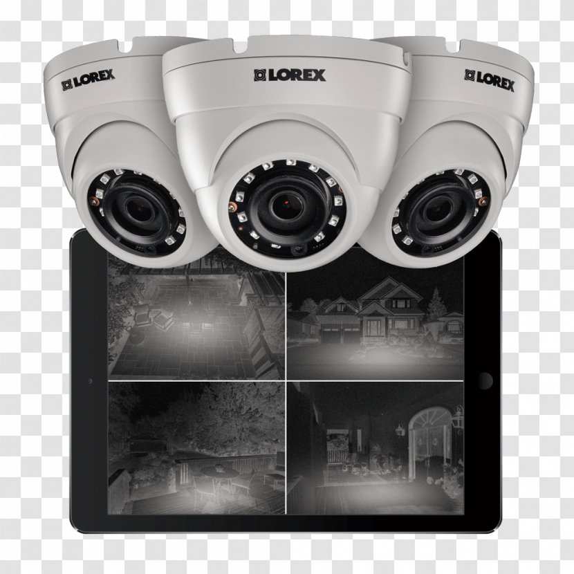 Wireless Security Camera Closed-circuit Television Lorex Technology Inc - Highdefinition - Night Vision Transparent PNG