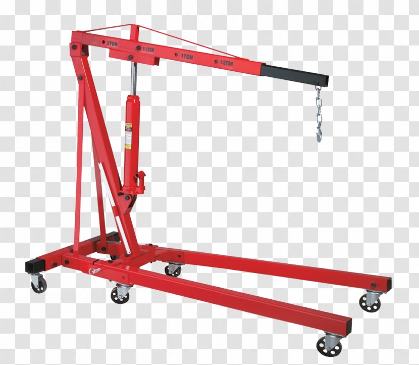 Car Hoist Crane Hydraulics Ton - Jack Transparent PNG