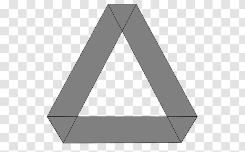 Triangle Font - Symmetry Transparent PNG