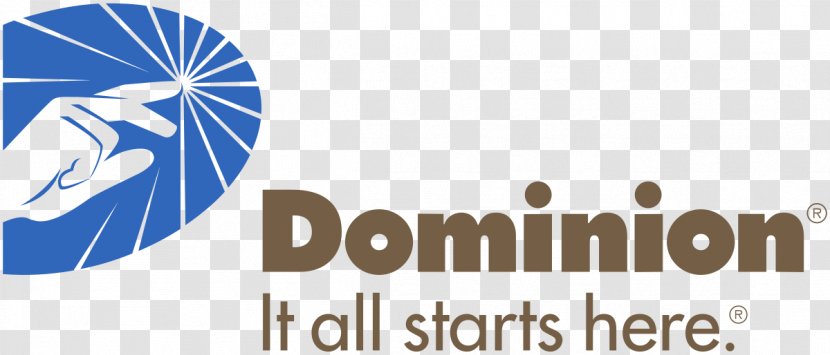 Logo Dominion Virginia Power Brand Business - Text Transparent PNG