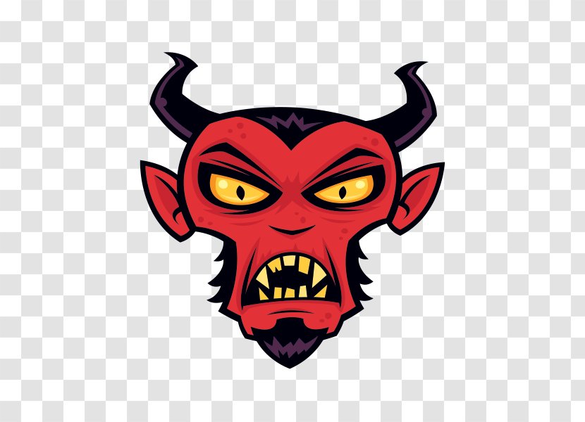 Devil Sign Of The Horns Cartoon - Fictional Character Transparent PNG