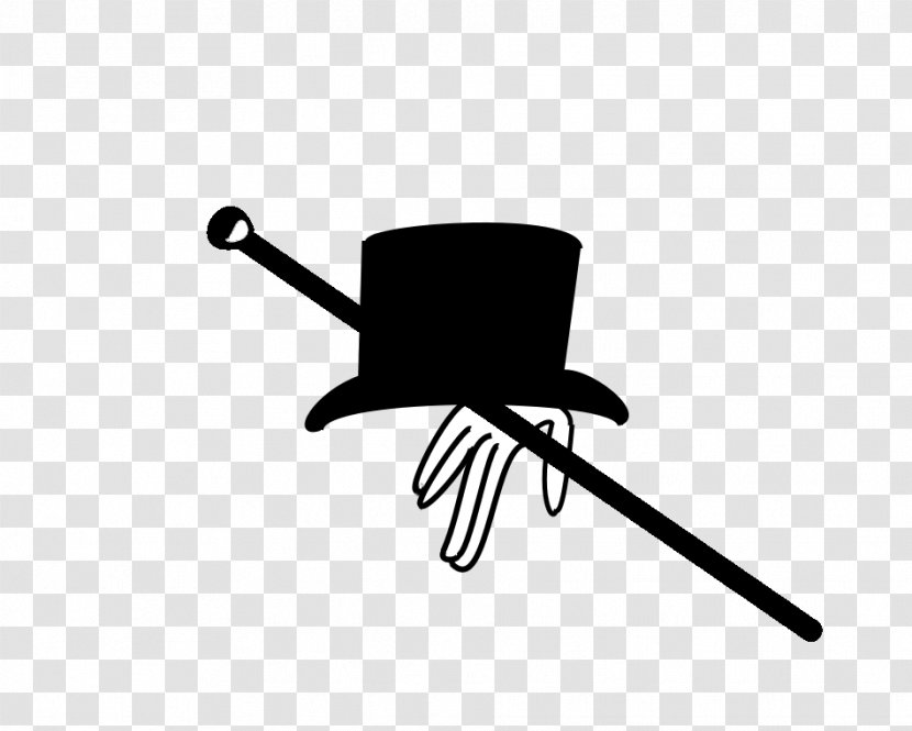 Top Hat Glove Clip Art - Red Society - Apparel Cliparts Transparent PNG