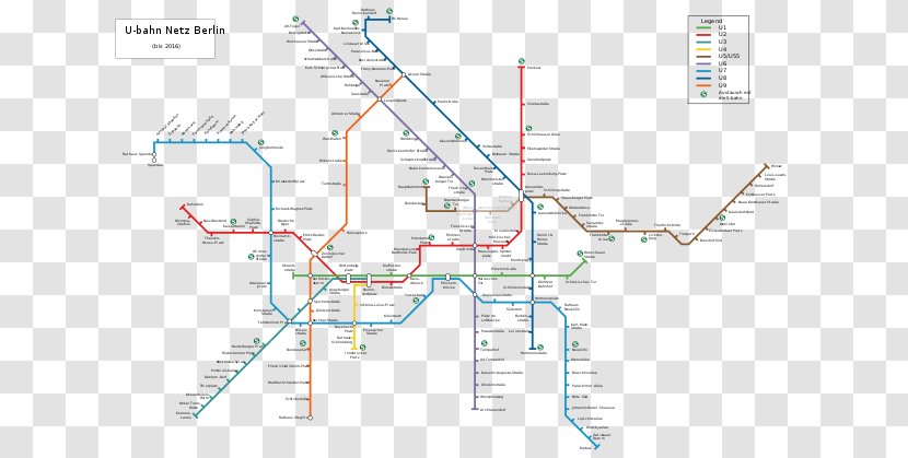 Rapid Transit Berlin S-Bahn U-Bahn London Underground Map - Tourist Attraction - Tube Transparent PNG