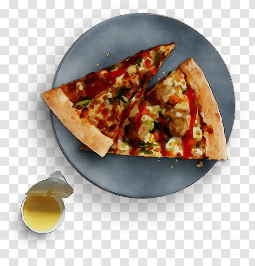 Junk Food Flatbread Pizza Fast Food Baking Stone Transparent PNG