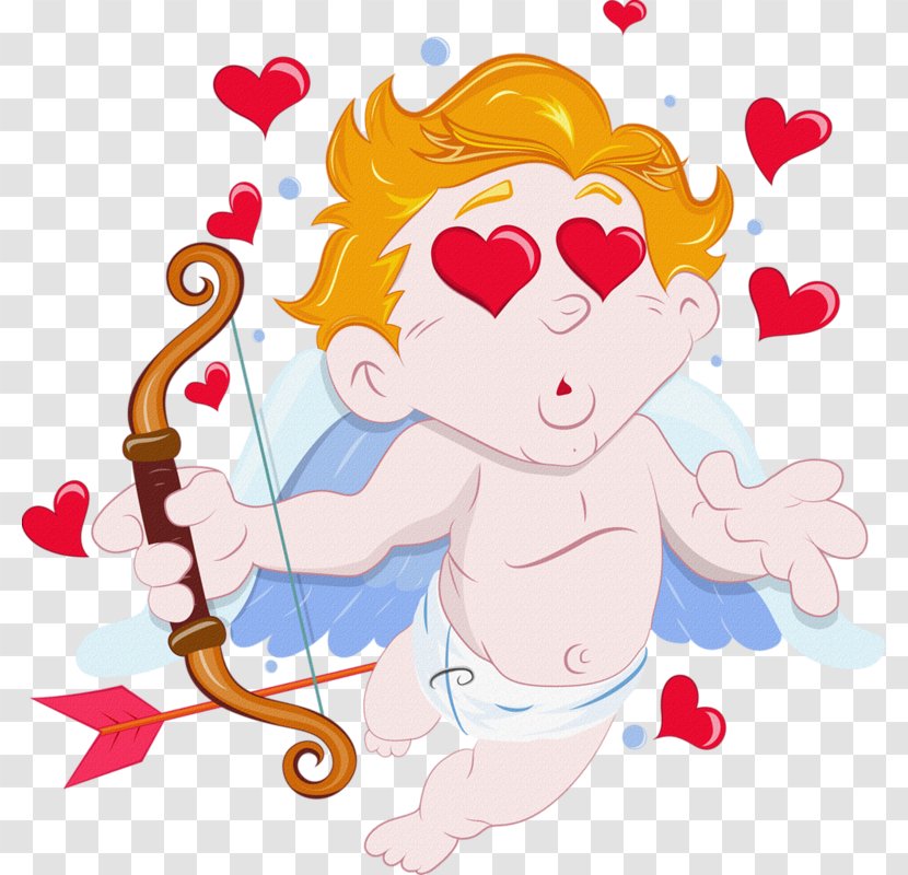 Cupid Clip Art - Cartoon - Love Angel Transparent PNG