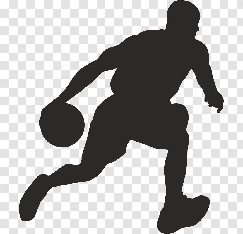 Basketball Sport Dribbling Wall Decal - Muscle Transparent PNG