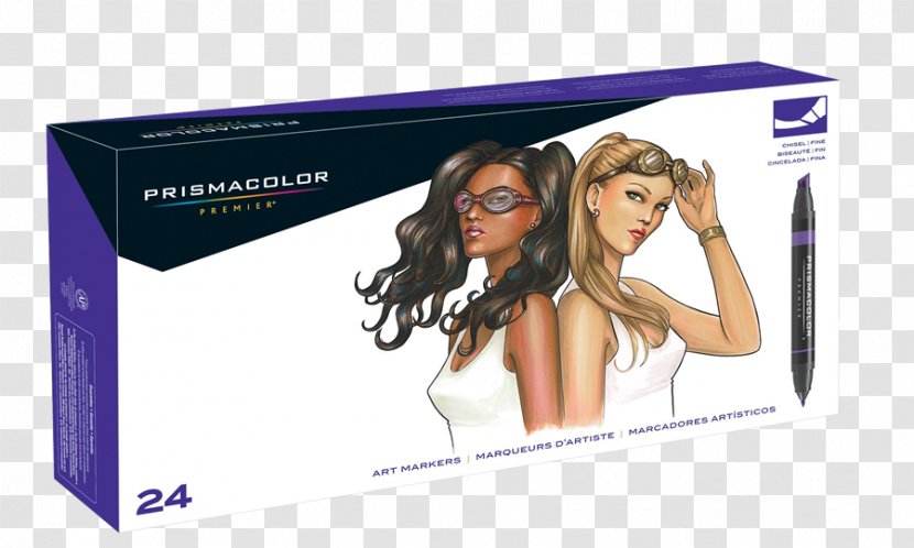 Prismacolor Marker Pen Artist Drawing - Advertising - Colored Pencil Transparent PNG