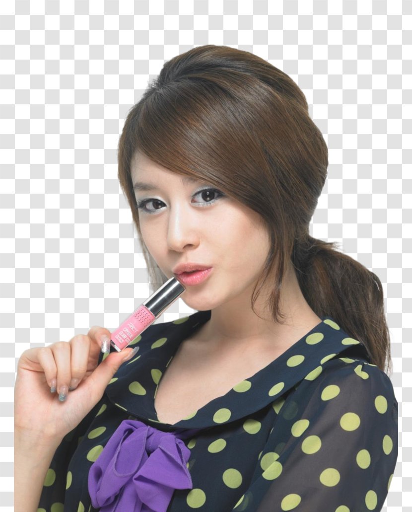 Park Ji-yeon T-ara Polka Dot Long Hair - Deviantart - Ji Hoon Transparent PNG
