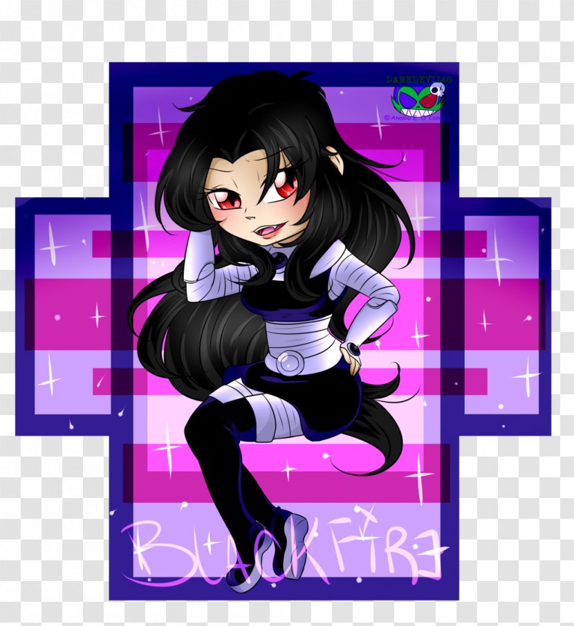 Raven Starfire Blackfire Drawing - Heart Transparent PNG