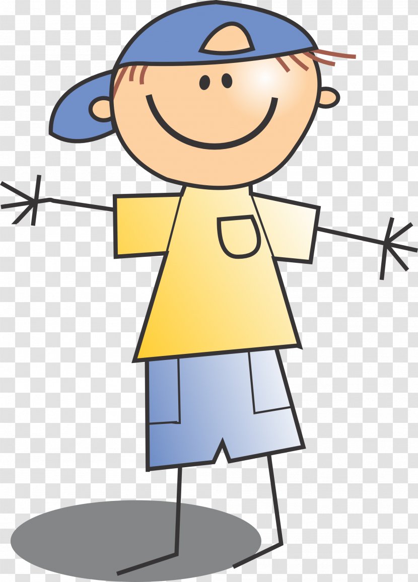 Stick Figure Boy Clip Art - Doll Transparent PNG