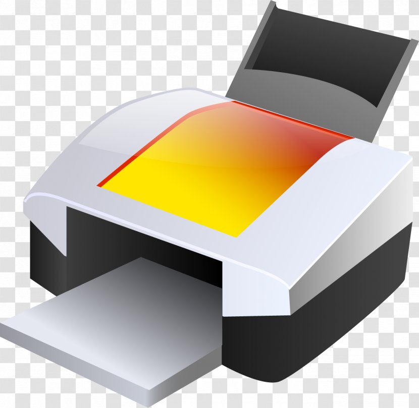 Printer Icon - Designer - Vector Hand-drawn Color Transparent PNG