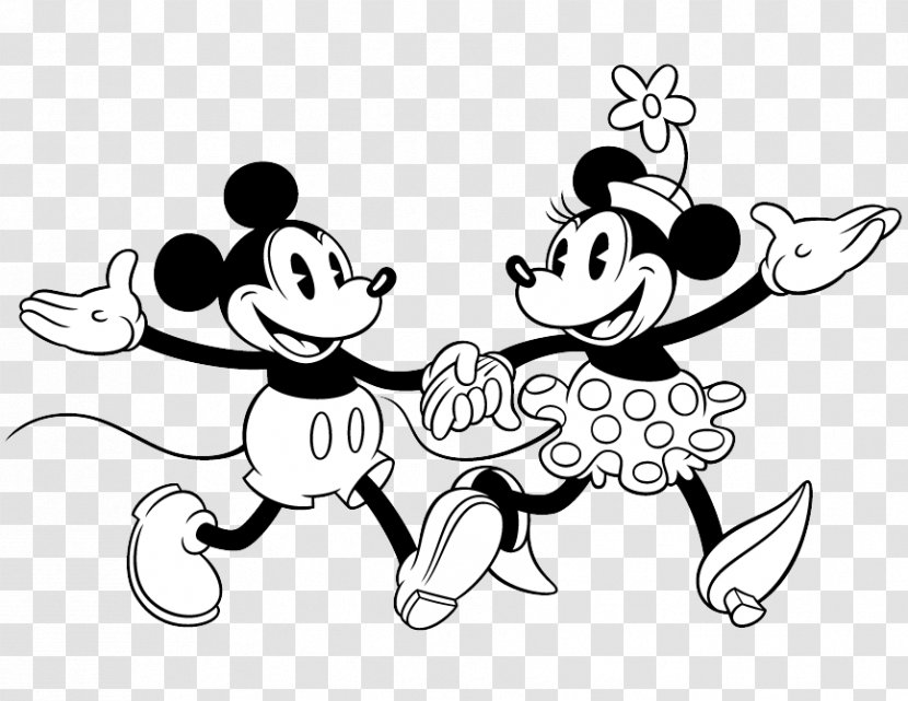 Minnie Mouse Mickey Donald Duck Drawing Pluto - Heart Transparent PNG