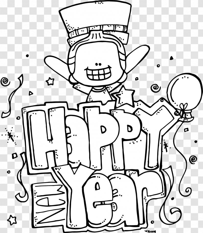 Coloring Book New Year's Eve Day Chinese Year - 2018 Transparent PNG