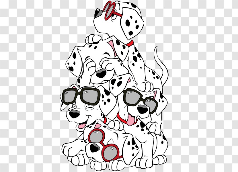 Dalmatian Dog Cruella De Vil Puppy The 101 Dalmatians Musical Clip Art - Frame - Just Cause Transparent PNG