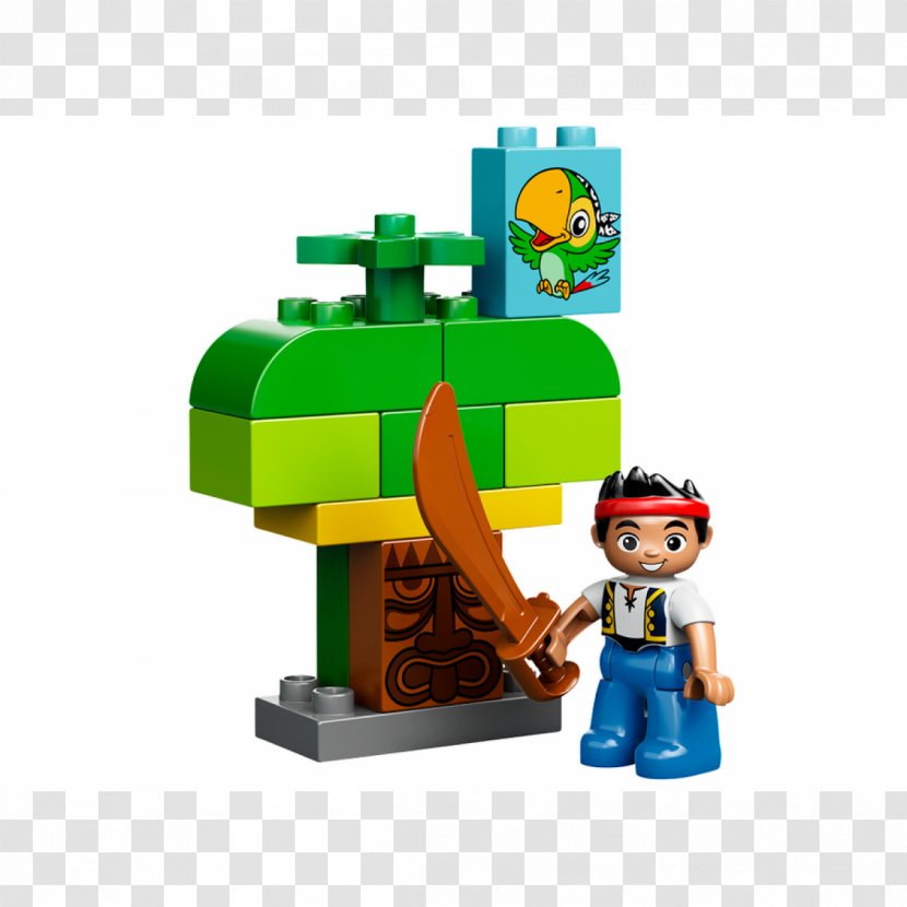 Lego Duplo LEGO 10512 Jakes Treasure Hunt Toy Block - Jake And The Never Land Pirates Transparent PNG