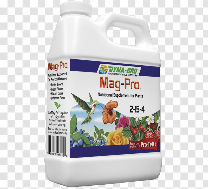 Liquid Dyna-Gro Foliage Pro Pro-TeKt Nutrient Bloom 3-12-6 - Starter Hydroponic Grow Box Transparent PNG