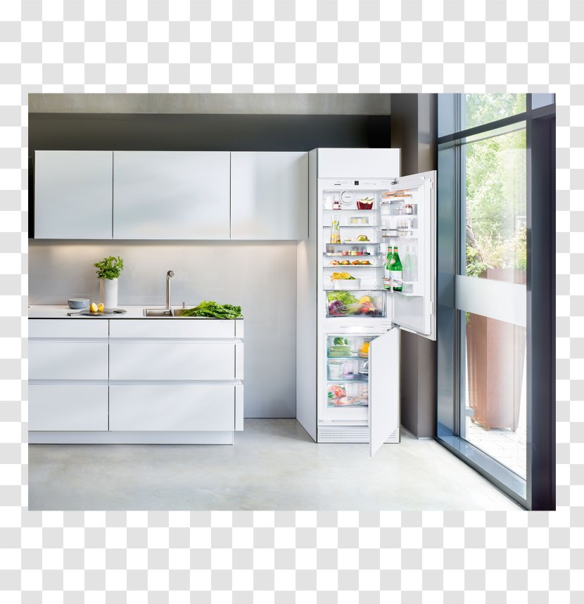 Refrigerator Liebherr Group Fridge Freezer Kitchen - Major Appliance Transparent PNG