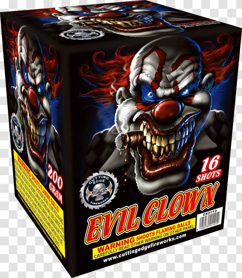 Evil Clown Cake Atomic Fireworks - United States Transparent PNG