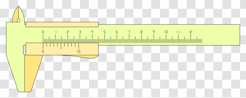 Calipers Hand Tool Vernier Scale Measuring Instrument Measurement - Tủ Transparent PNG