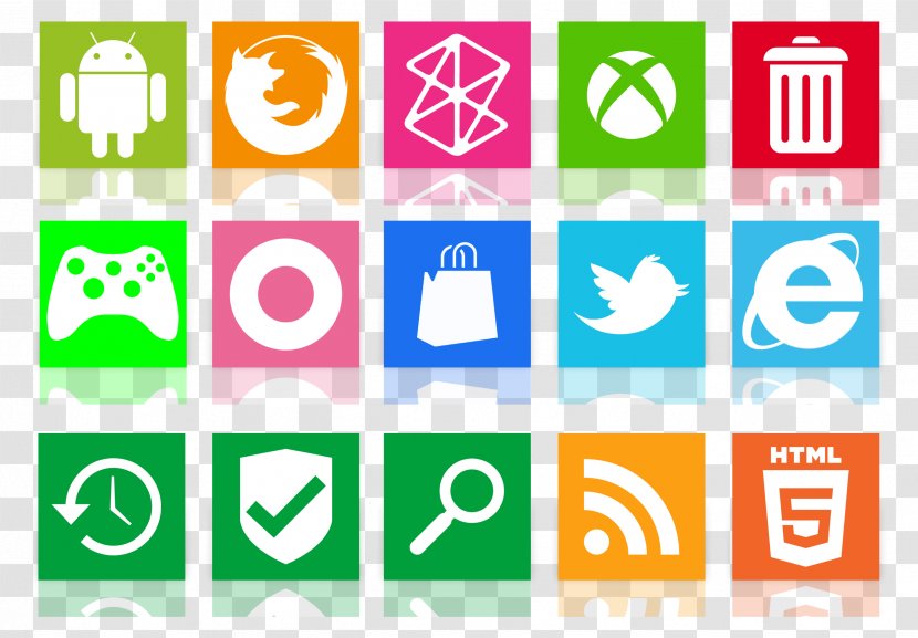 User Interface Metro Icon Design - Logo - Metro-UI Style Icons Transparent PNG
