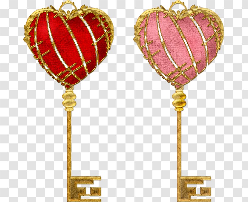 Heart Key Lock Clip Art Transparent PNG