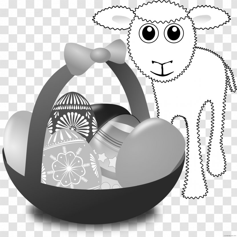 Easter Bunny Clip Art Vector Graphics Egg - Basket - Cartoon Sheep Animal Transparent PNG